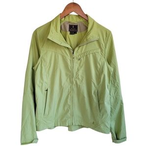 Royal Robbins Lightweight Windbreaker Jacket Green Womens Medium